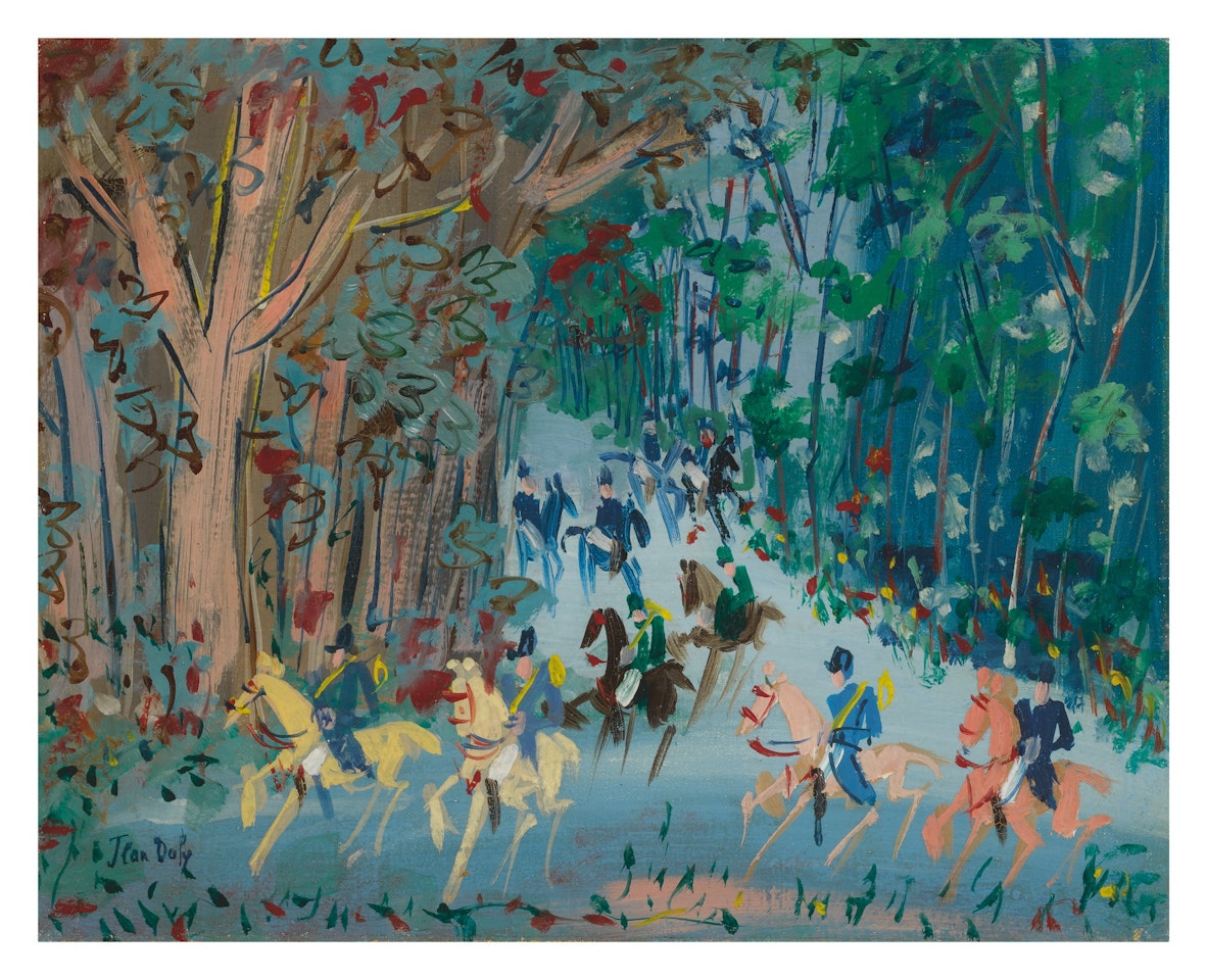 CHASSE À COURRE by Jean Dufy