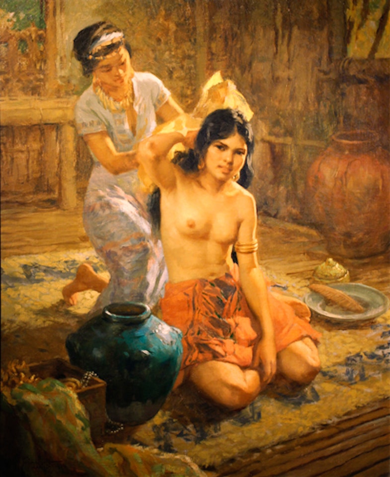 Princess Urduja (The Daughter of the Rajah) by Fernando Amorsolo
