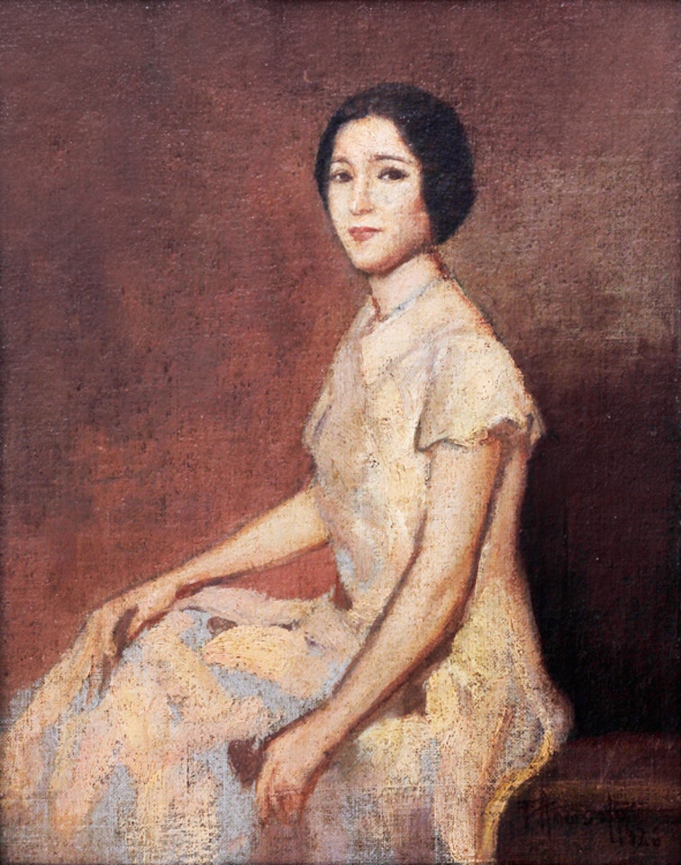 Portrait of Sonia Riftkin by Fernando Amorsolo