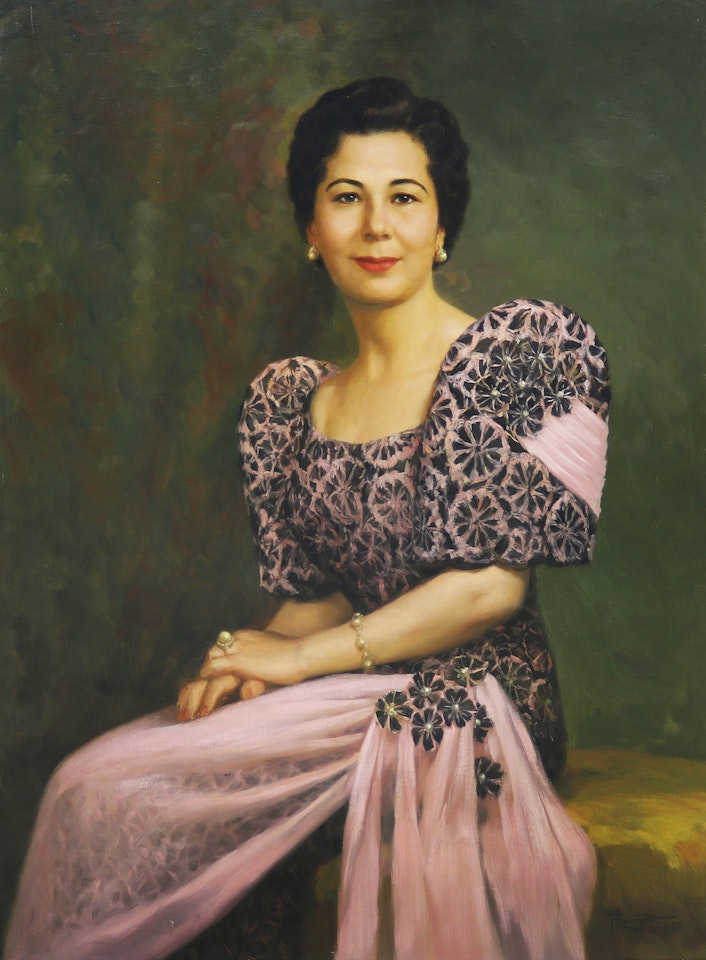 Portrait of a Lady by Fernando Amorsolo