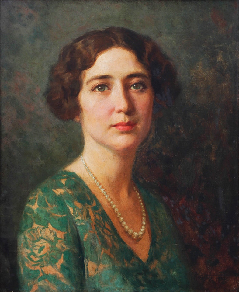 Portrait of a Girl by Fernando Amorsolo