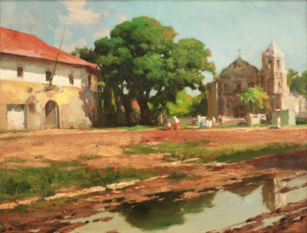 Porta Vaga, Cavite by Fernando Amorsolo