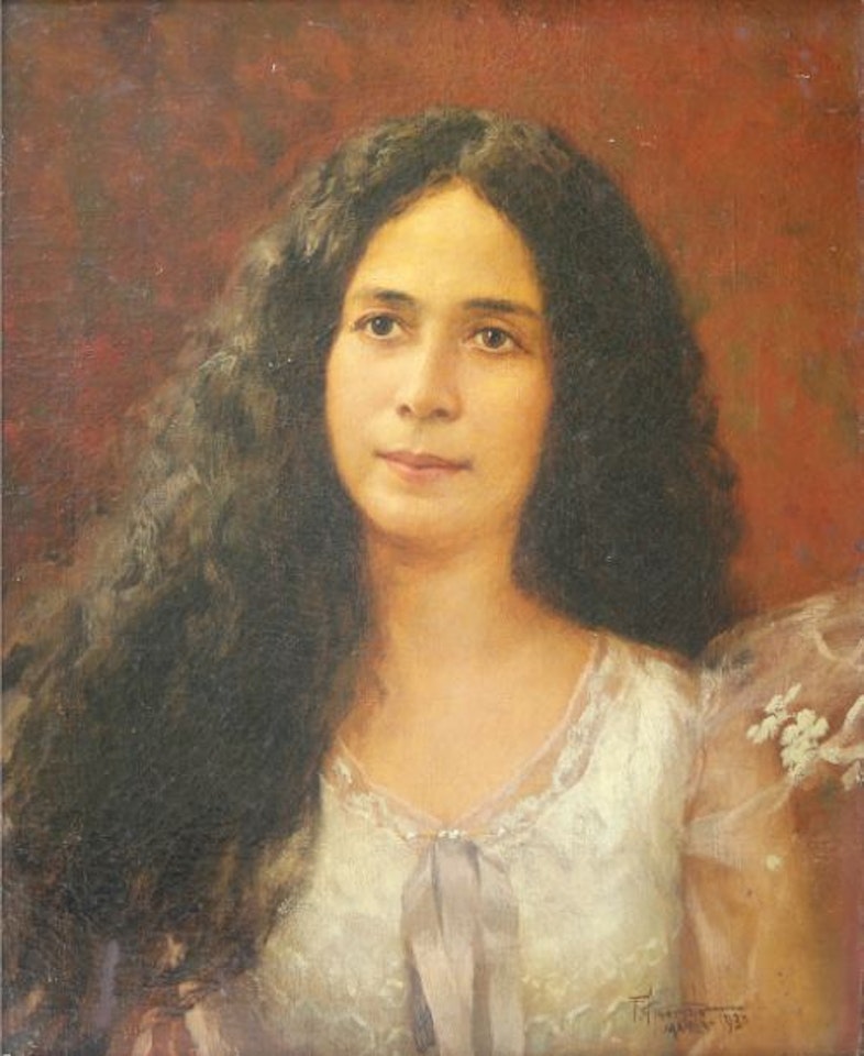 Portrait of A Lady by Fernando Amorsolo