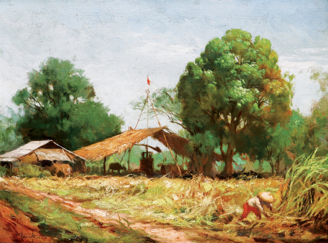 Dampilan (Country Scene) by Fernando Amorsolo