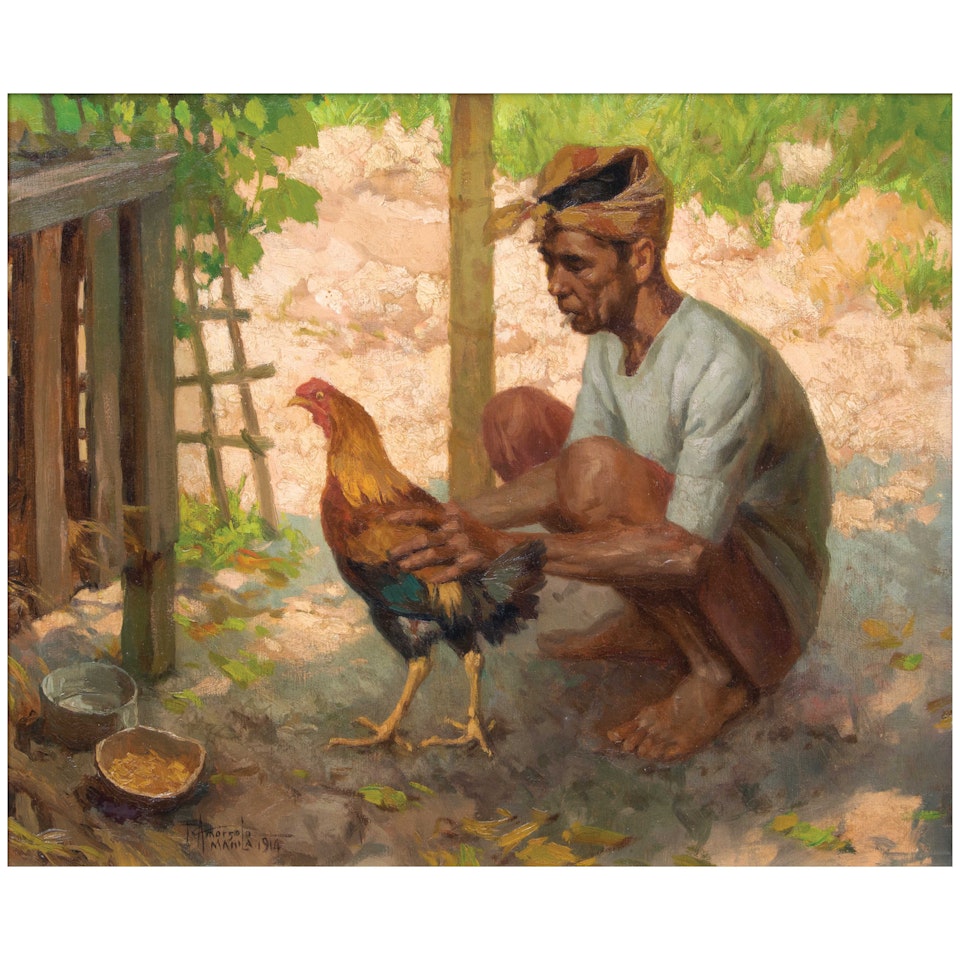 Sabungero by Fernando Amorsolo