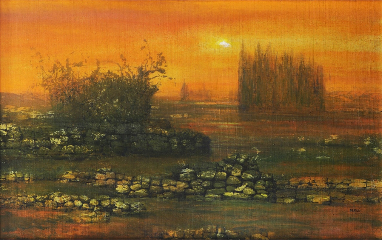 Sunset by Juvenal Sanso