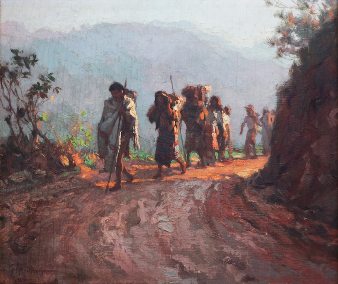 Igorot from the Hills, Baguio by Fernando Amorsolo