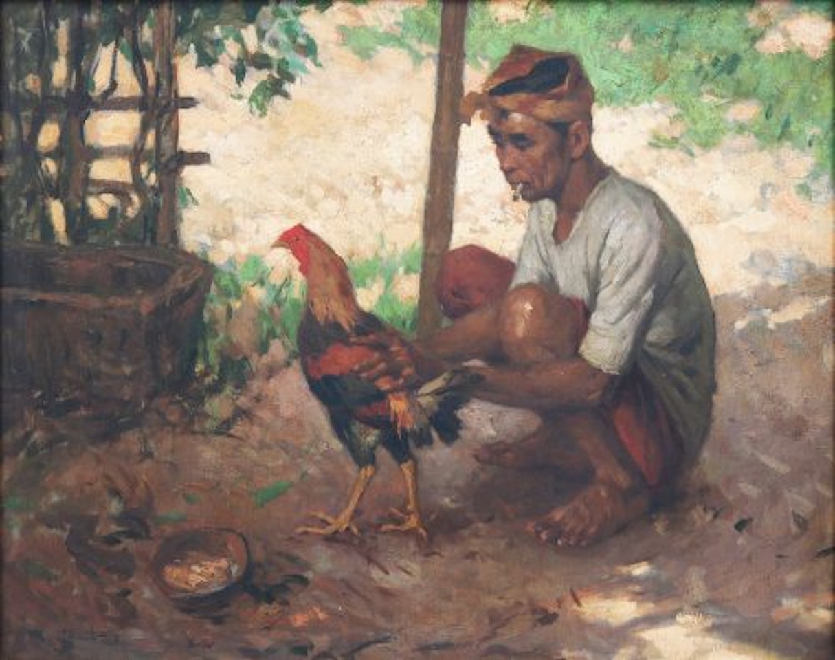 Sabungero by Fernando Amorsolo
