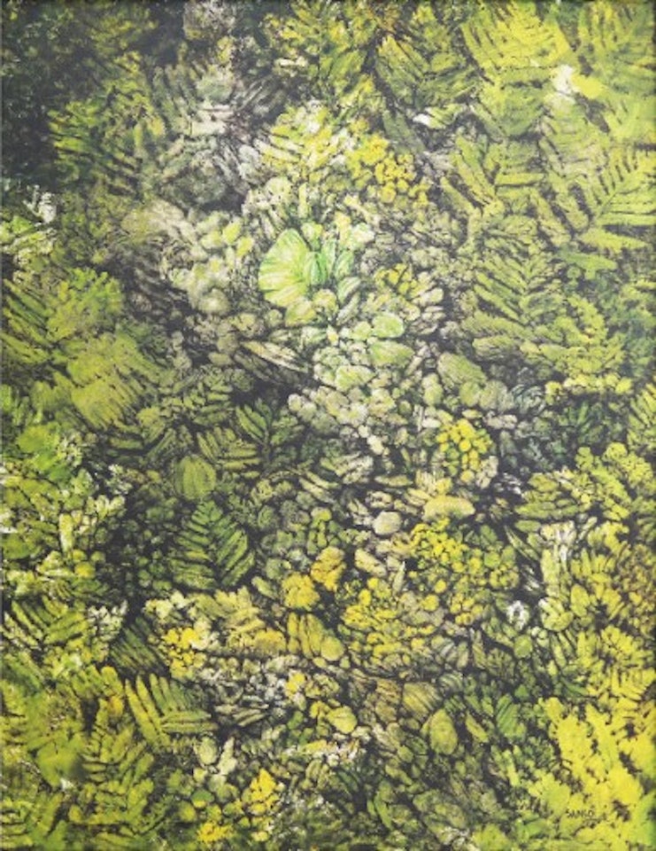 Green Foliage by Juvenal Sanso