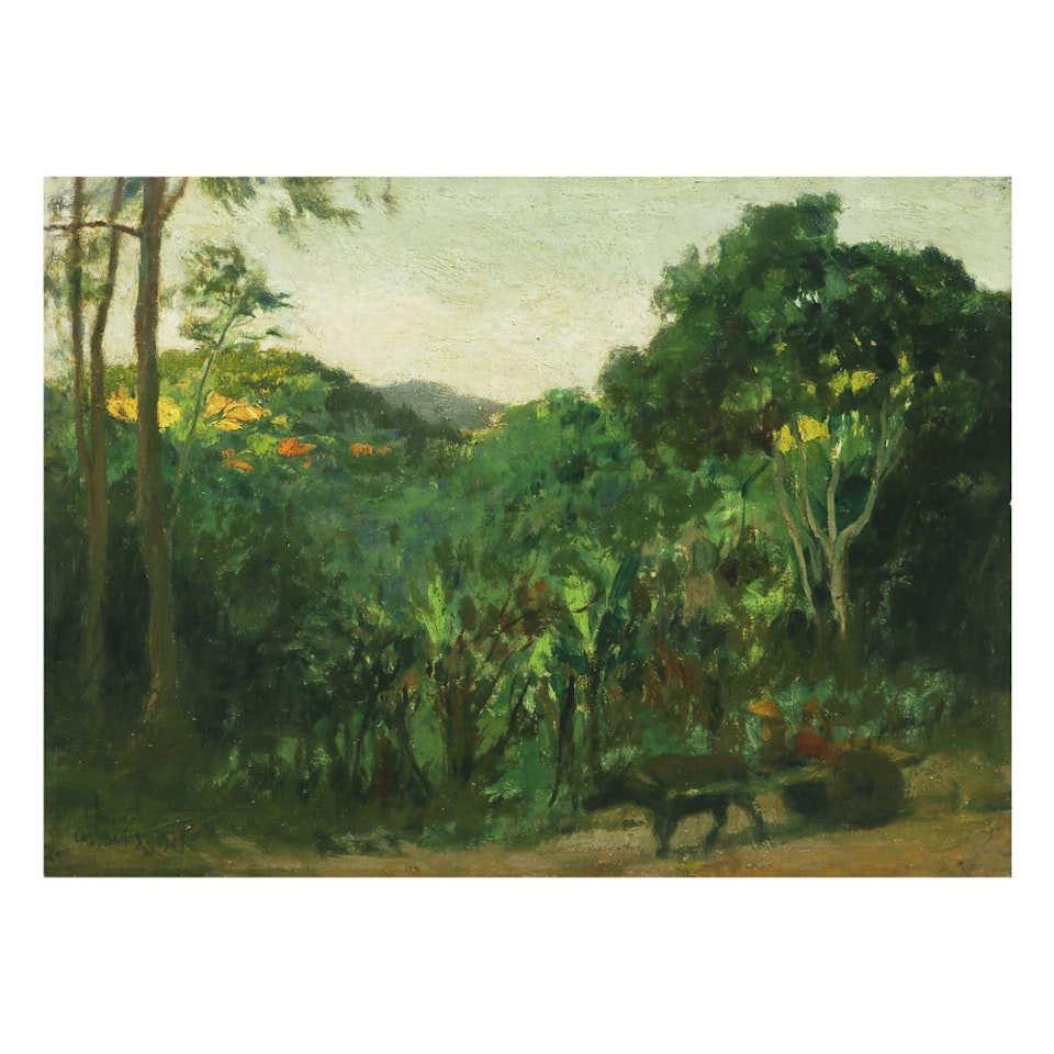 Los Baños by Fernando Amorsolo