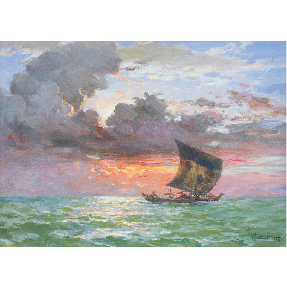 Vinta by Fernando Amorsolo