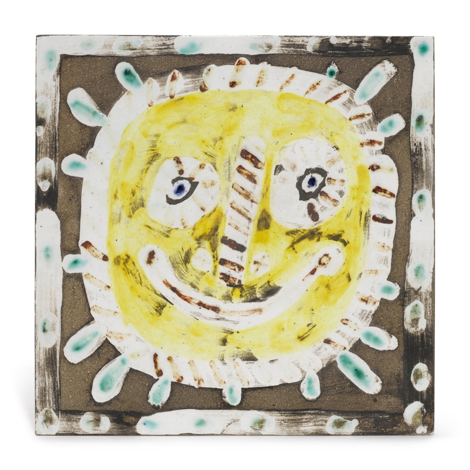 VISAGE SOLEIL by Pablo Picasso