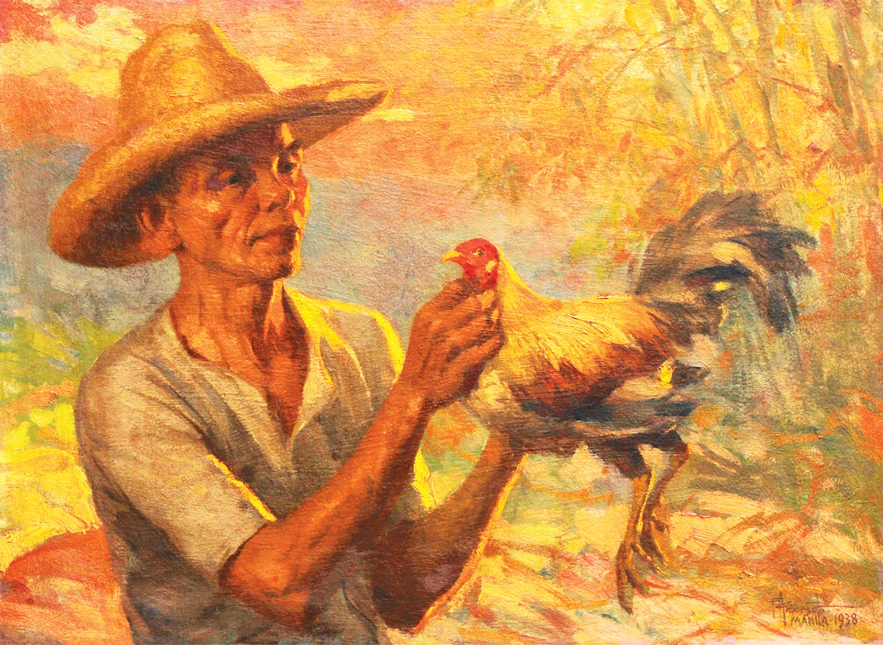 Sabongero by Fernando Amorsolo