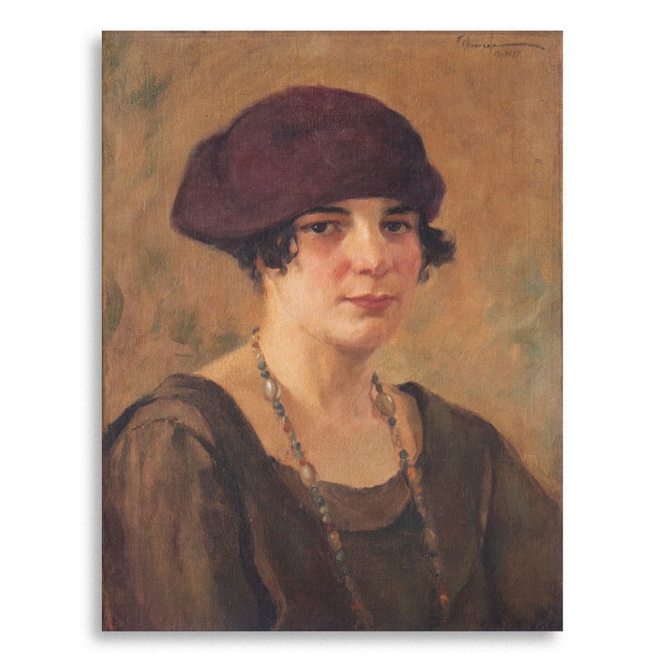 Portrait of a Spanish Woman by Fernando Amorsolo
