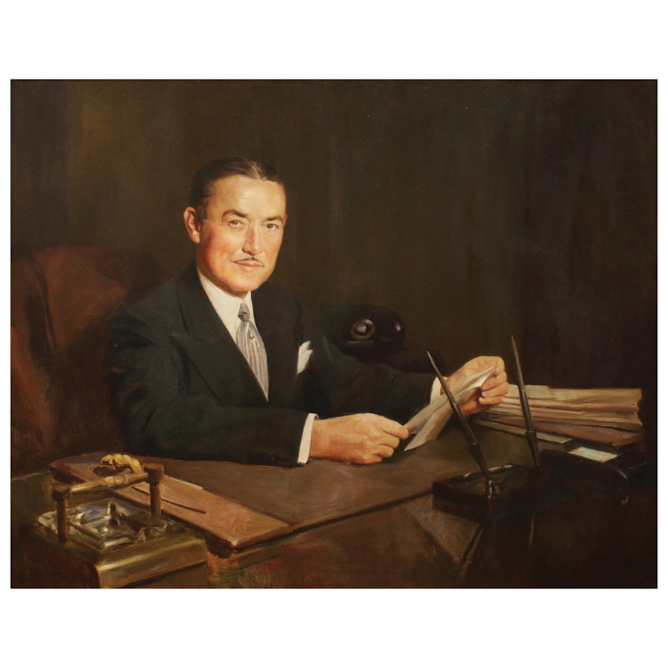 Portrait of Don Manuel ‘Manolo" Elizalde y Moreau by Fernando Amorsolo
