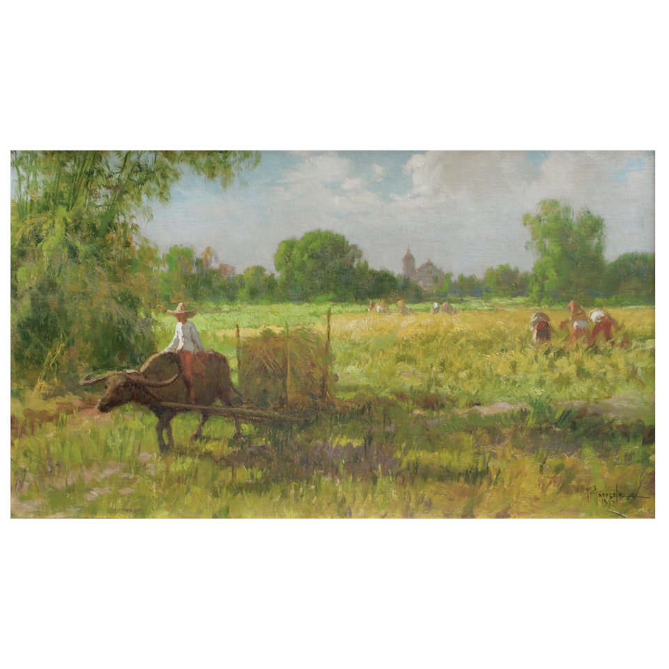 Harvest by Fernando Amorsolo