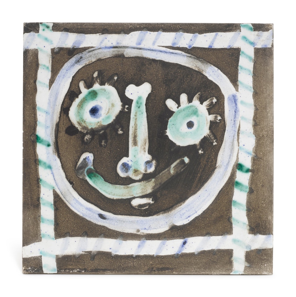 TÊTE CIRCULAIRE by Pablo Picasso