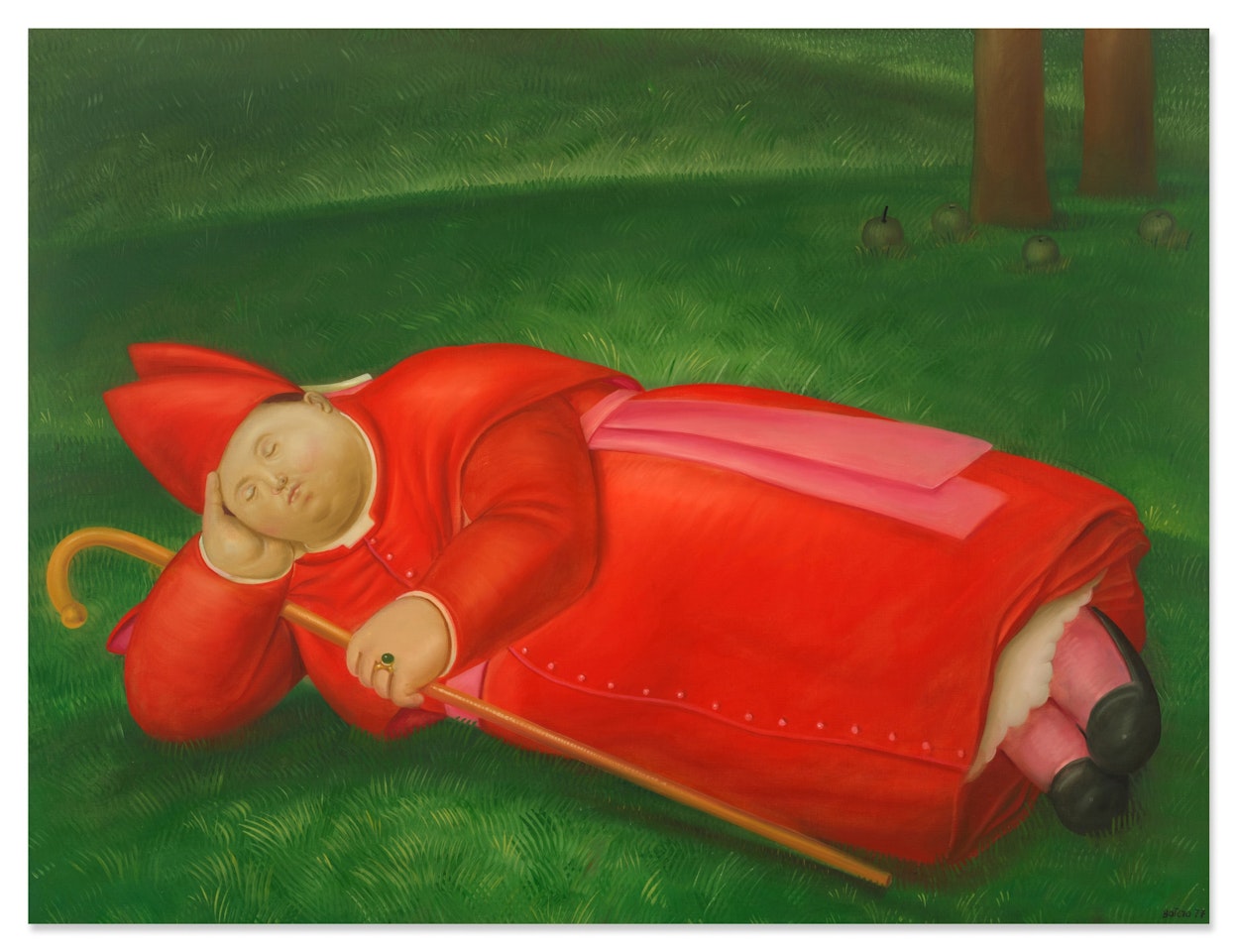El Cardenal by Fernando Botero