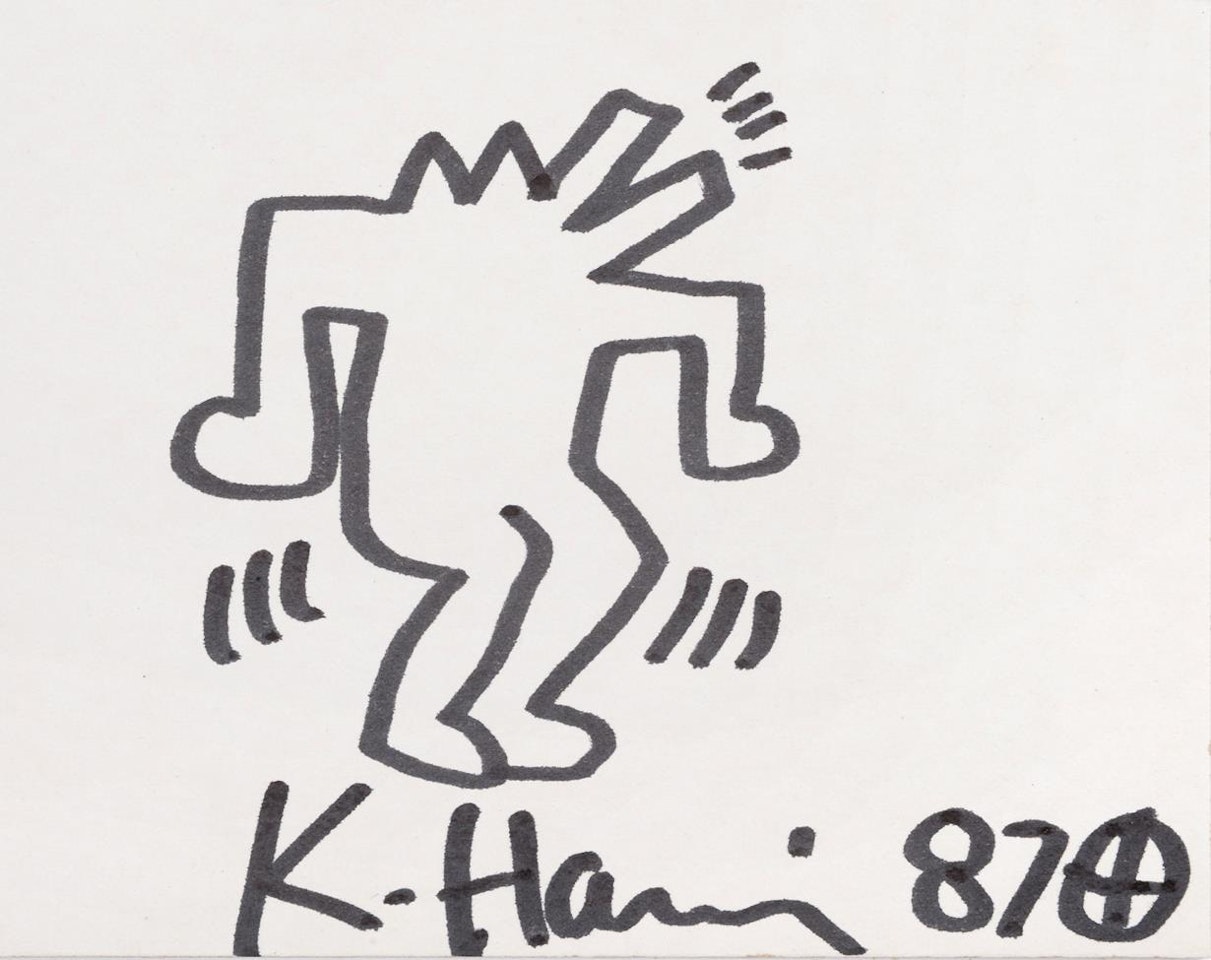 Barking Dog by Keith Haring