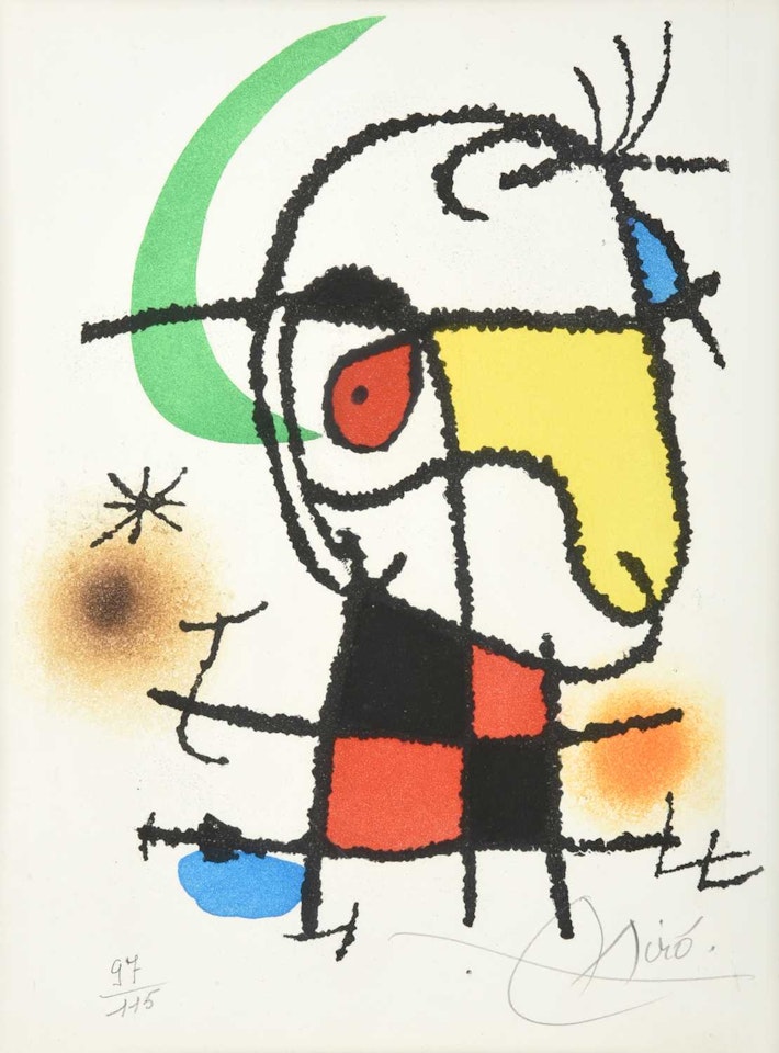 "Le Vent Parmi les Roseaux" by Joan Miró