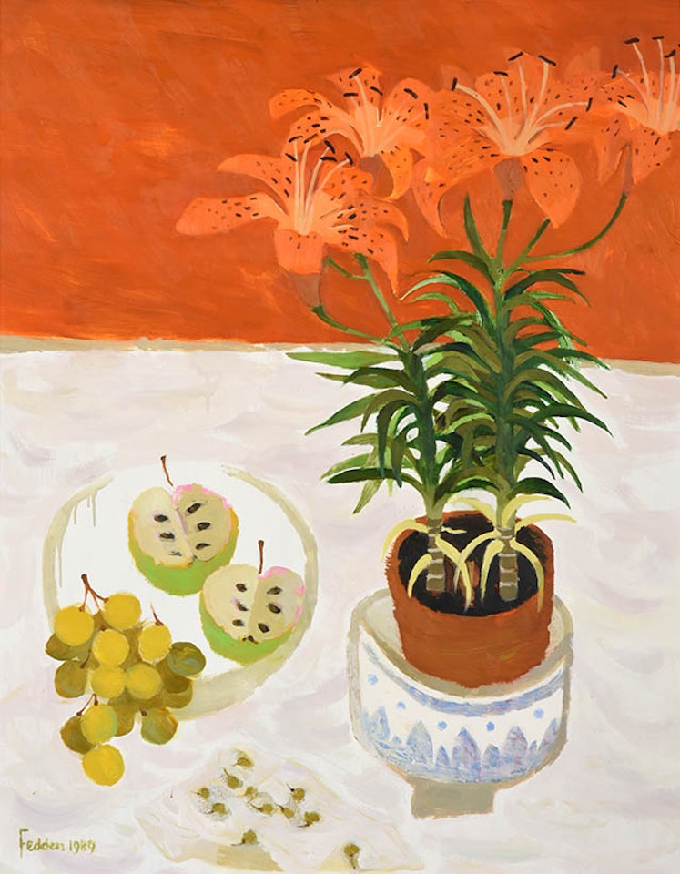 "David"s Lilies" by Mary Fedden