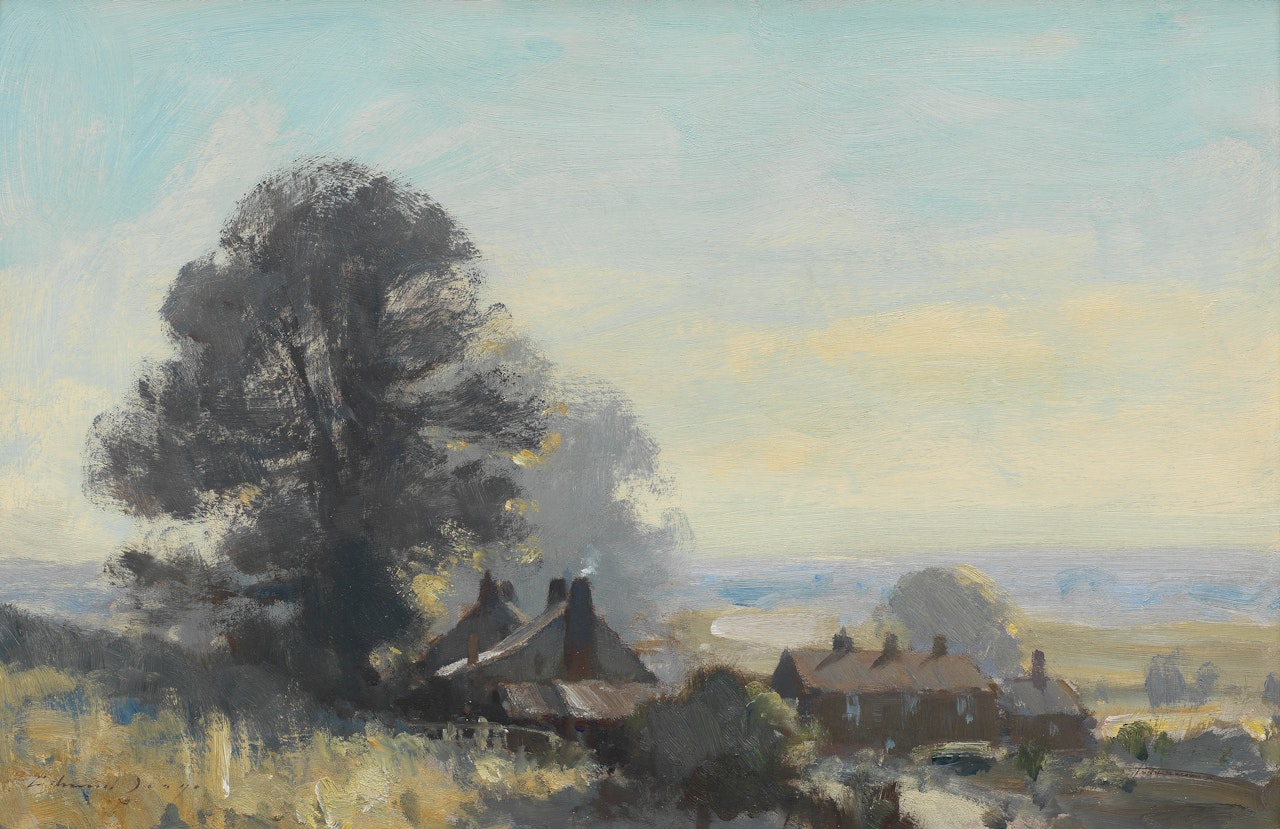 September morning, Suffolk by Edward Seago