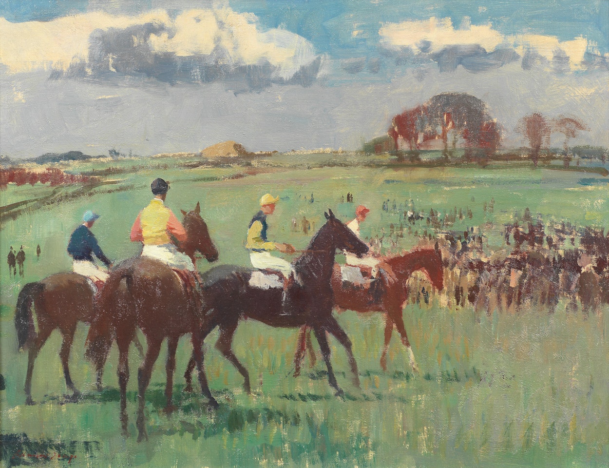 The Norfolk Point-to-Point by Edward Seago