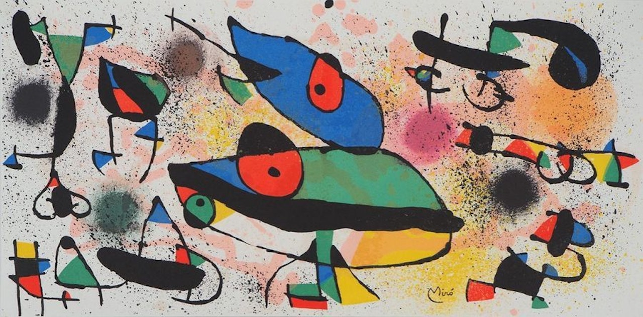The Frogs by Joan Miró