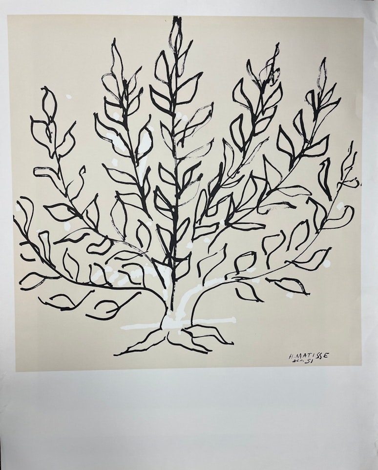 Le buisson by Henri Matisse