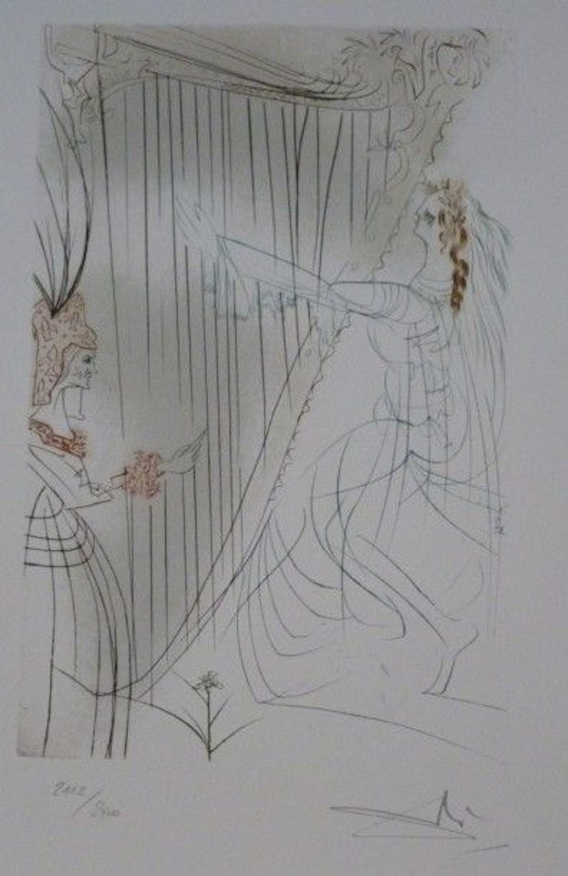 Tristan 5 by Salvador Dali