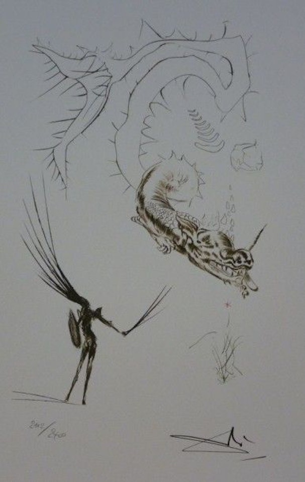 Tristan 2 by Salvador Dali