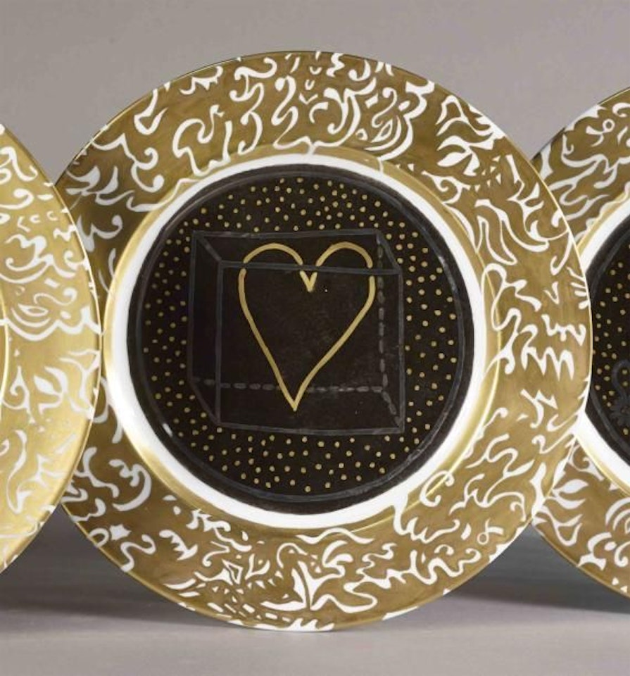 Untitled, (Heart) by Robert Combas