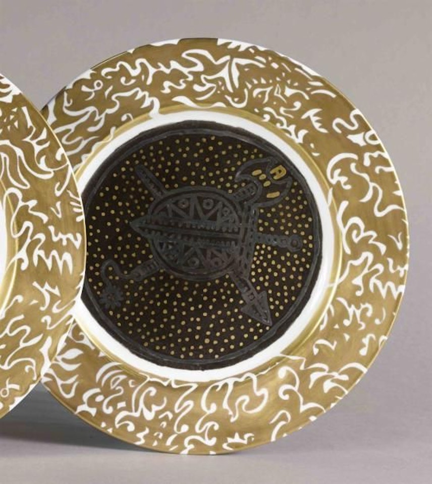 Untitled, (Trophy) by Robert Combas