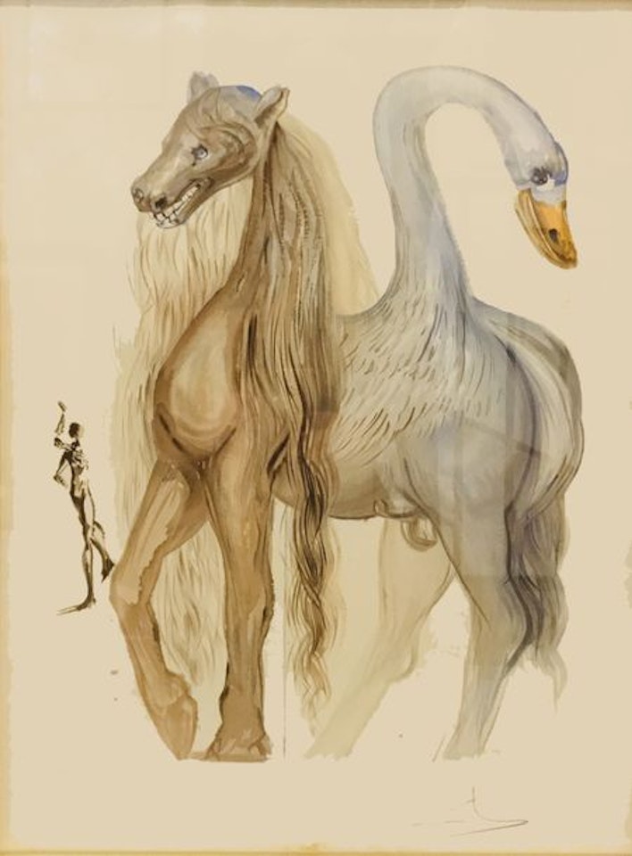 La Chimère d"Horace by Salvador Dali