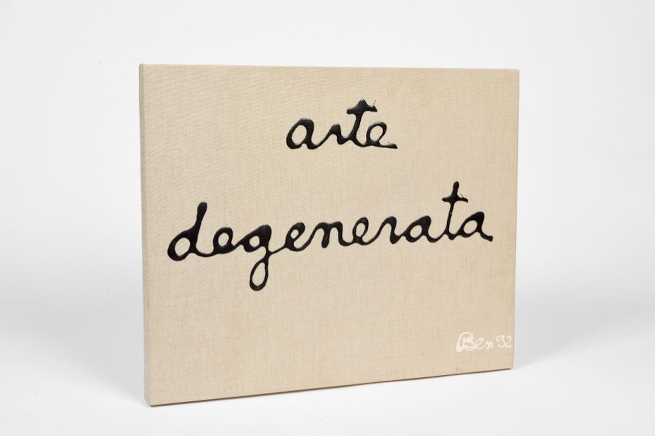 Arte degenerata by Ben Vautier