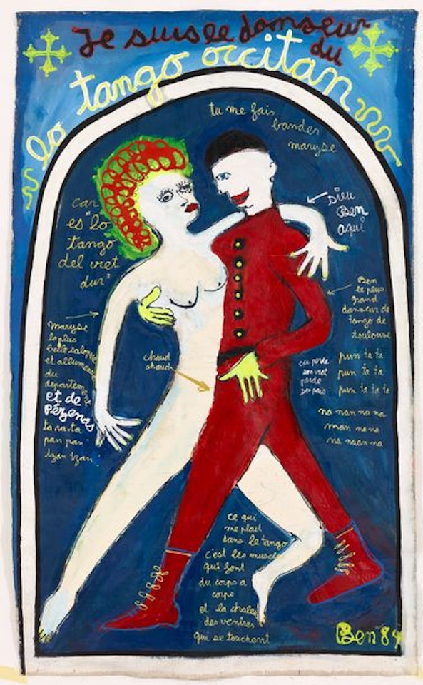 Lo Tango occitan by Ben Vautier