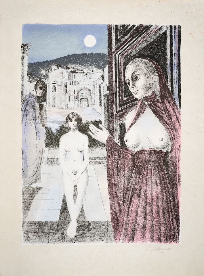 The Queen of Sheba by Paul Delvaux