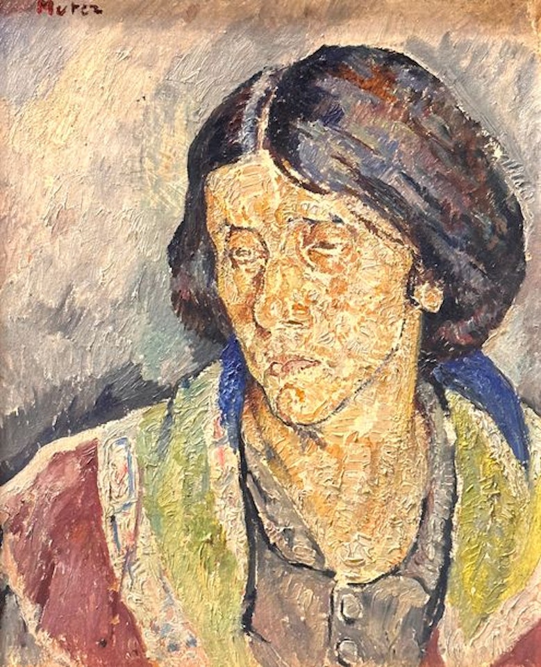 Portrait of a woman by Mela Muter