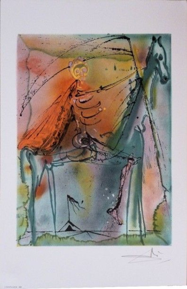 "The Horse of Death" by Salvador Dali