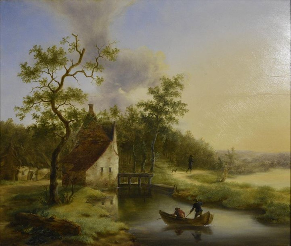 The mill by Dutch School
