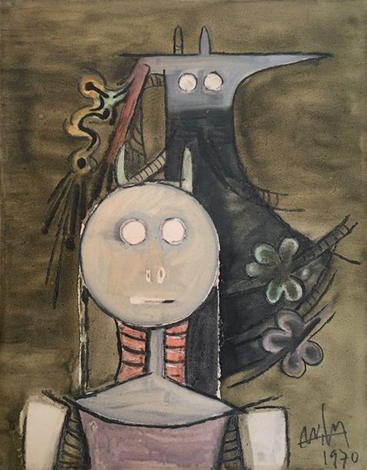 Untitled; Untitled by Wifredo Lam