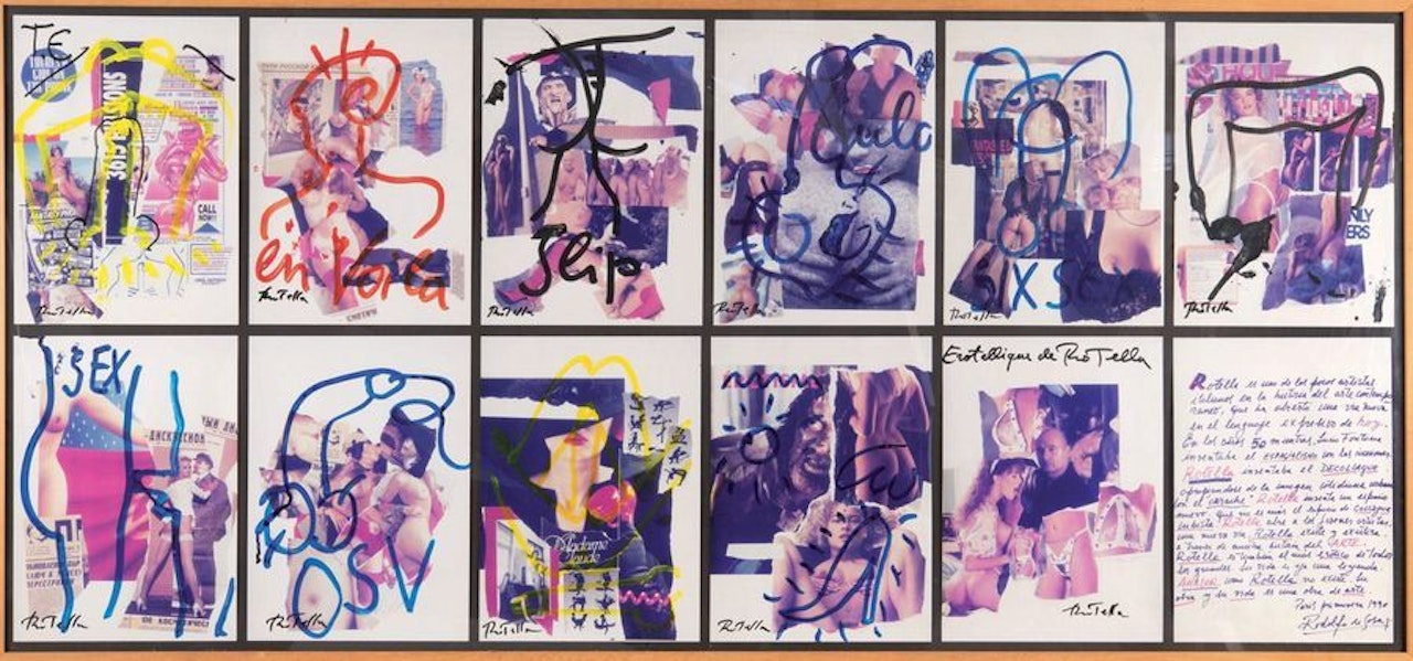 Erotellique by Mimmo Rotella