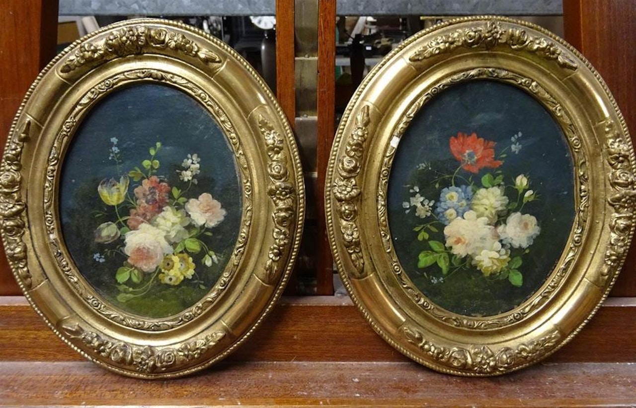 Flowers by French School
