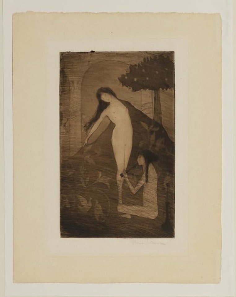 The flute players; Marchesseau n°2 by Marie Laurencin