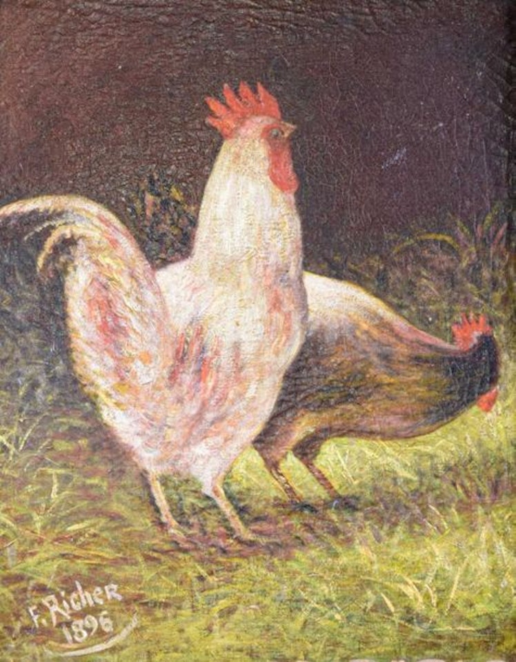 The roosters by French School