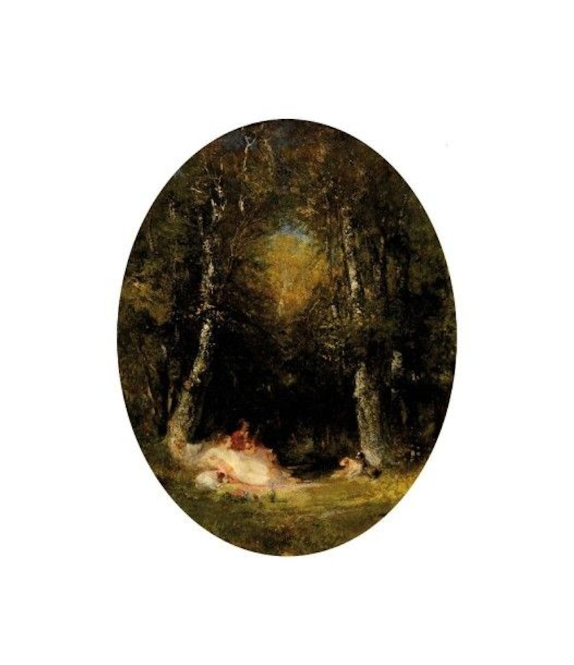 Undergrowth by Adolphe Monticelli