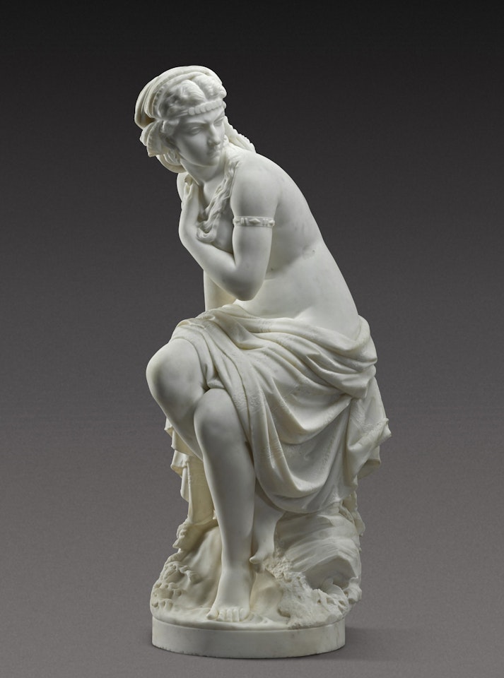 Susanna surprised at her bath by Giovanni Battista Lombardi