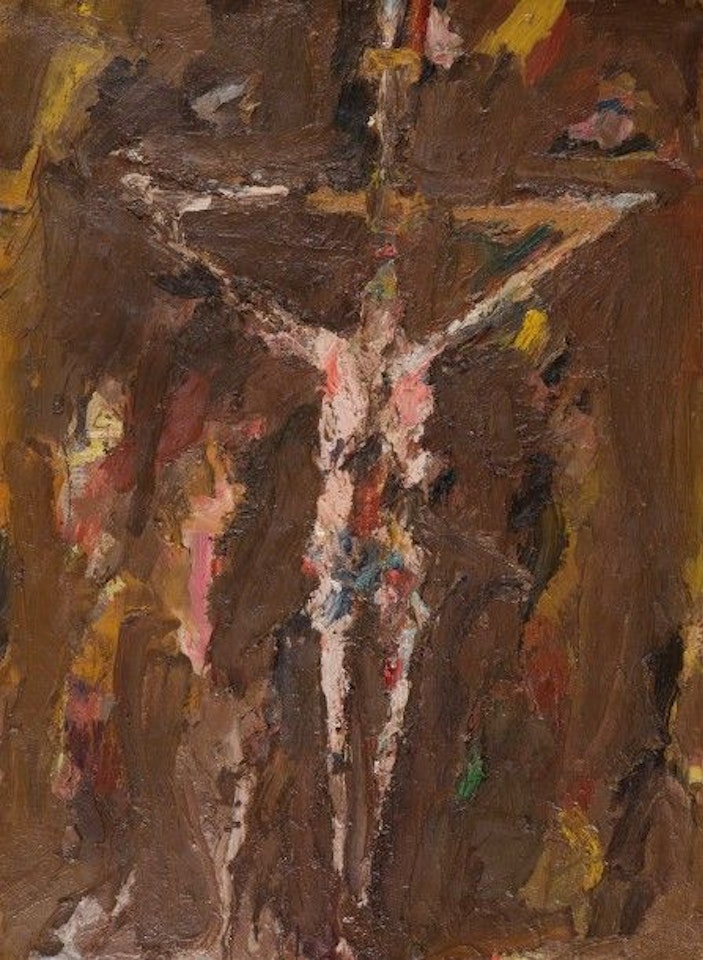 Crucifixion by Eugène Leroy