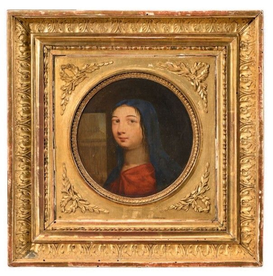 Virgin bust by French School