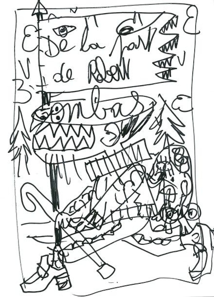 Sans titre by Robert Combas